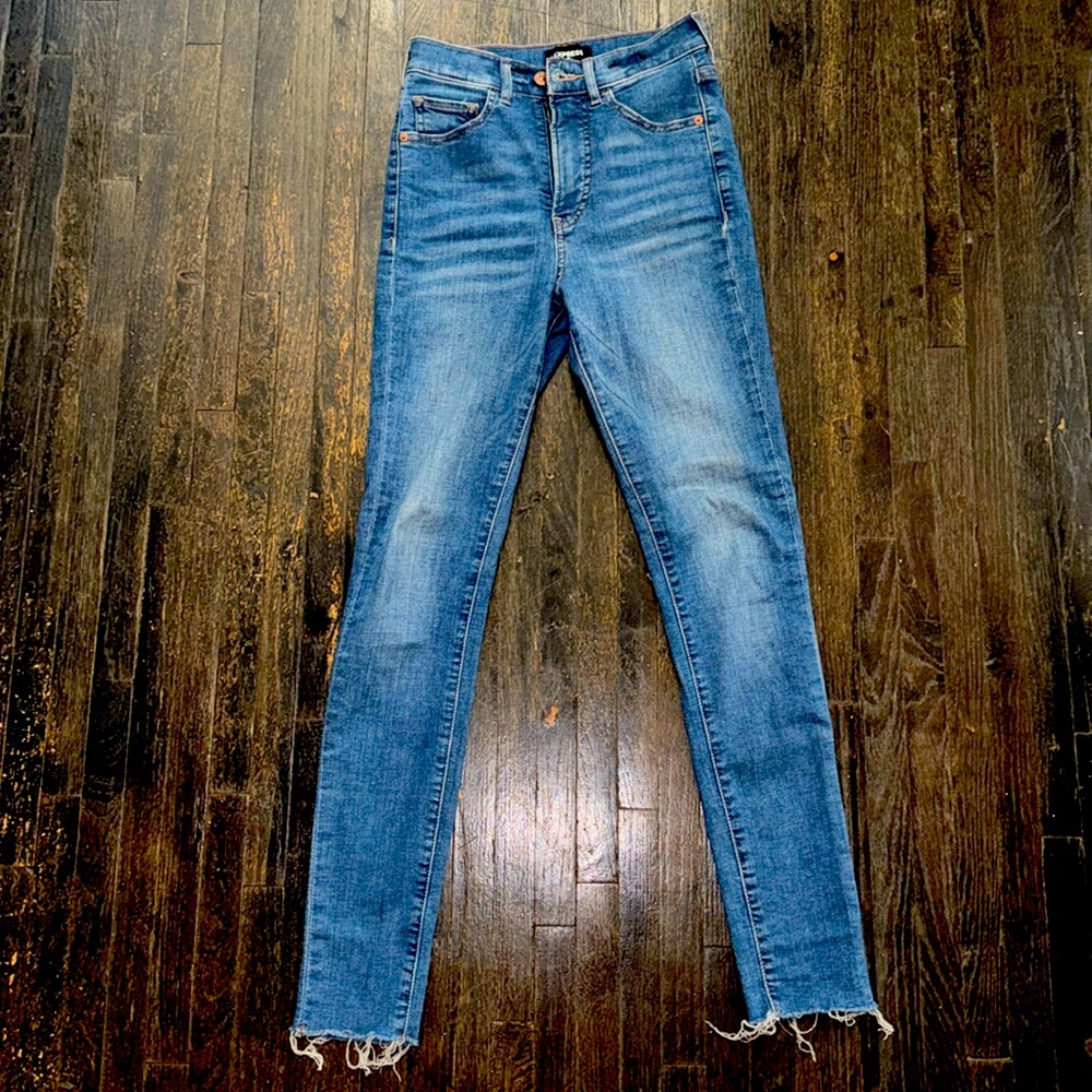 Express High Rise Skinny Jean Size 00R
